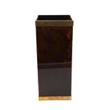 Mid-century brass and bakelite umbrella stand, France 1960s