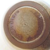 Vase work in stoneware signed