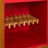 Hansen&Guldborg 3 bay teak wall unit with a bar cabinet for HG Furniture, D