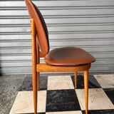 Series of 8 Pegase chairs by Baumann