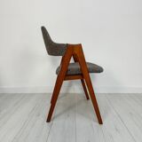 1960s set of 8 Compass teak dining chairs by Kai Kristiansen for Schou Andersen Møbelfabrik