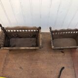 Wooden doll cradles
