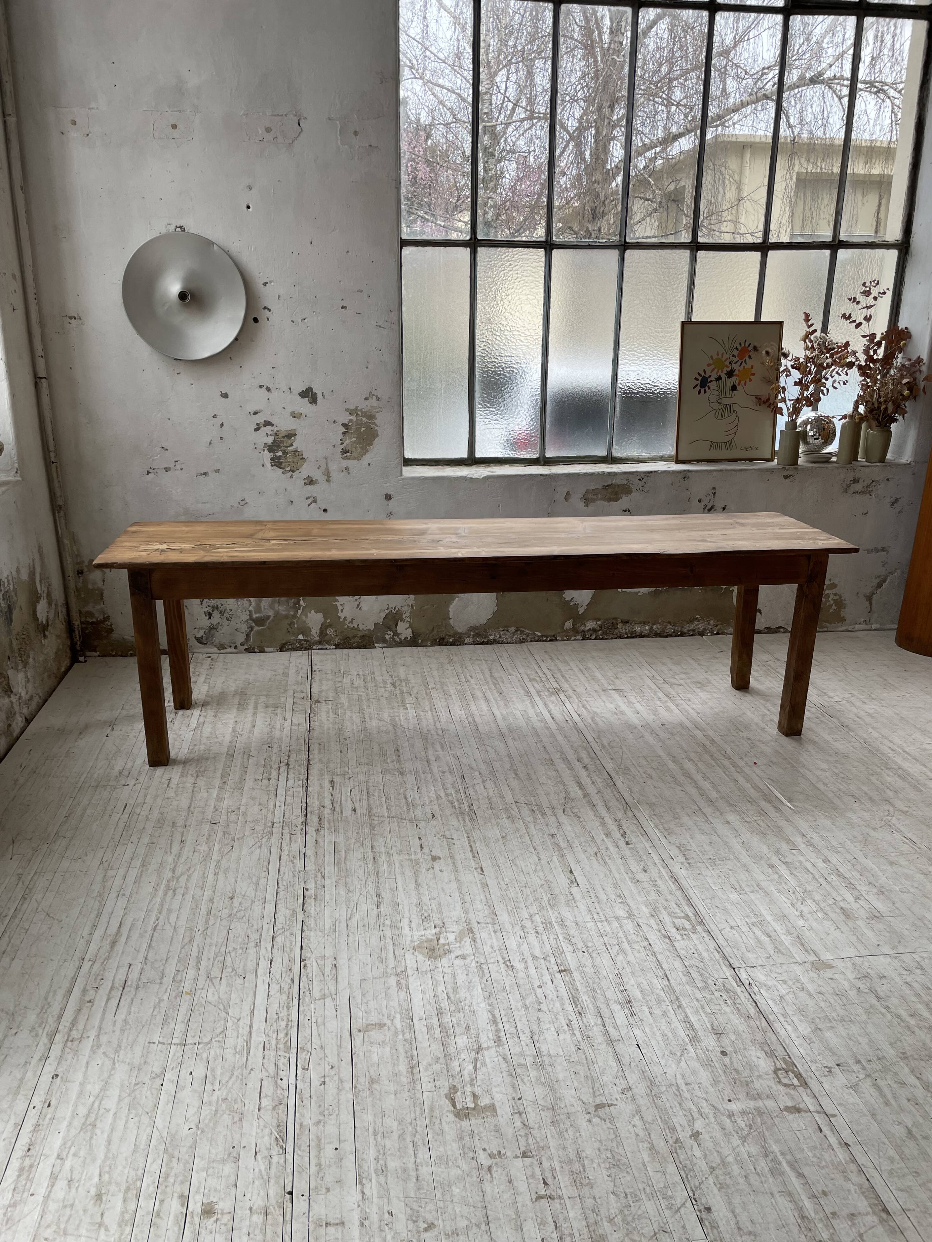 Pine farm table XL 260cm