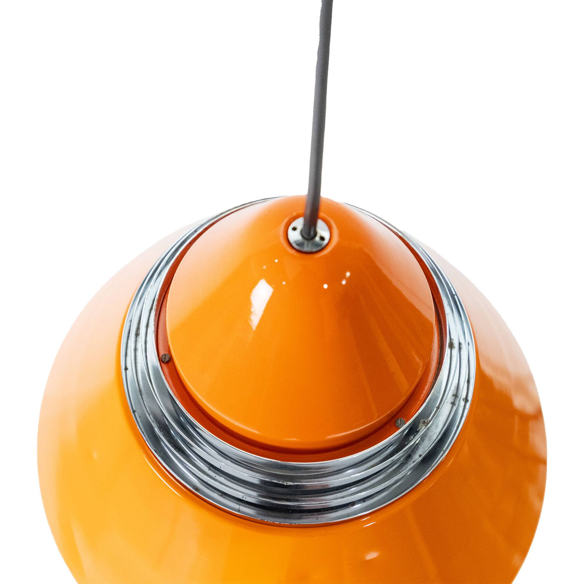 Red Scone Pendant Lamp by Kazuo Motozawa for Staff