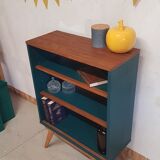 Bookcase vintage feet compass