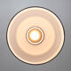 Suspension opaline & chrome