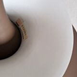Brown 'Radius I' pendant lamp by Erik Balslev for Fog & Mørup, Denmark 1970's