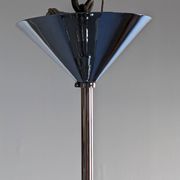 Lustre soucoupe en cristal Maison Kinkeldey, Autriche vers 1970