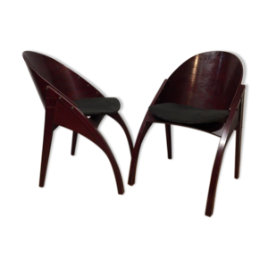 Paire de chaises vintage