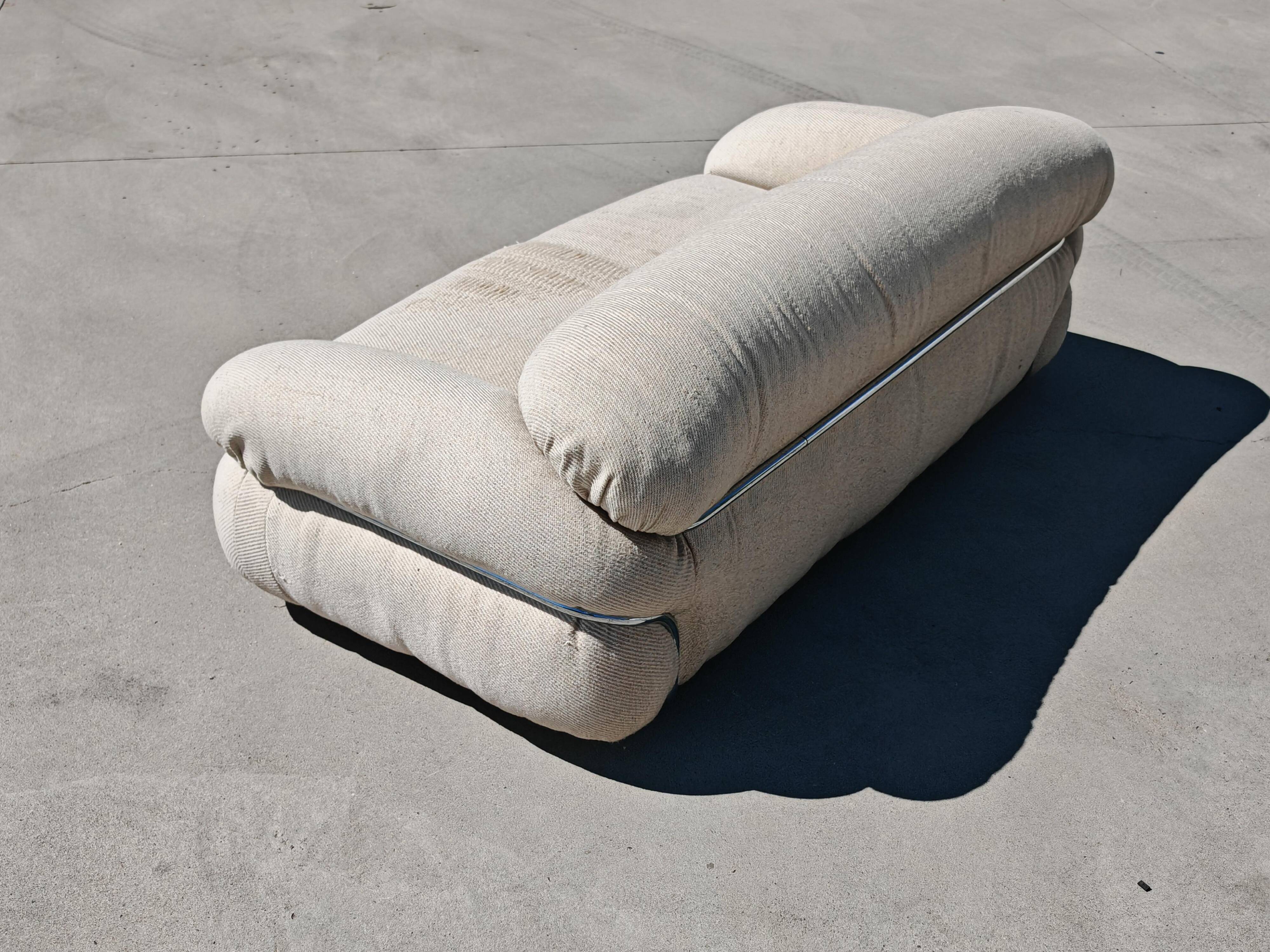 Mid Century Modern Sesann Canapé by Gianfranco Frattini for Cassina 1970s