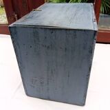 Weathered wooden headdress box