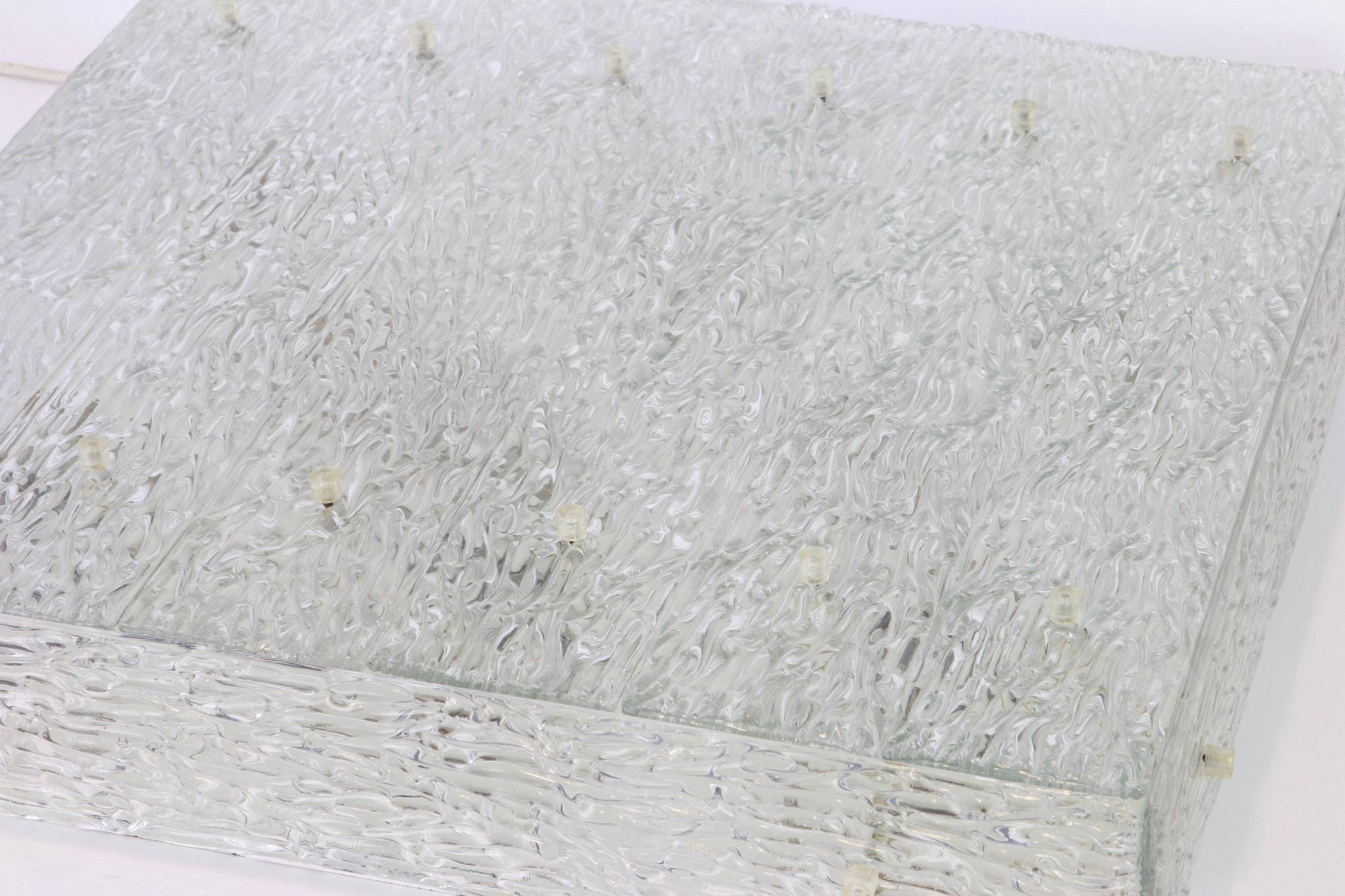 Large Murano glass ceiling light by Kalmar, Austria, 1960s.