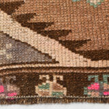 Tapis de porte vintage marron