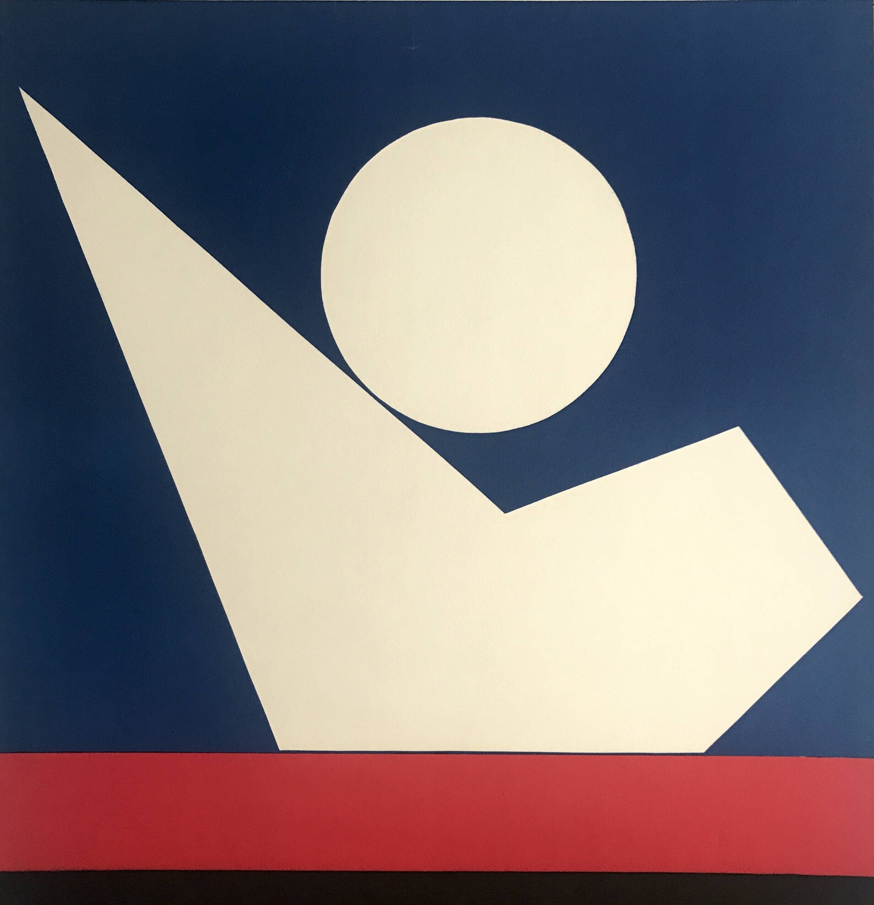 Émile GILIOLI, Untitled, c. 1973. Original lithograph signed in pencil