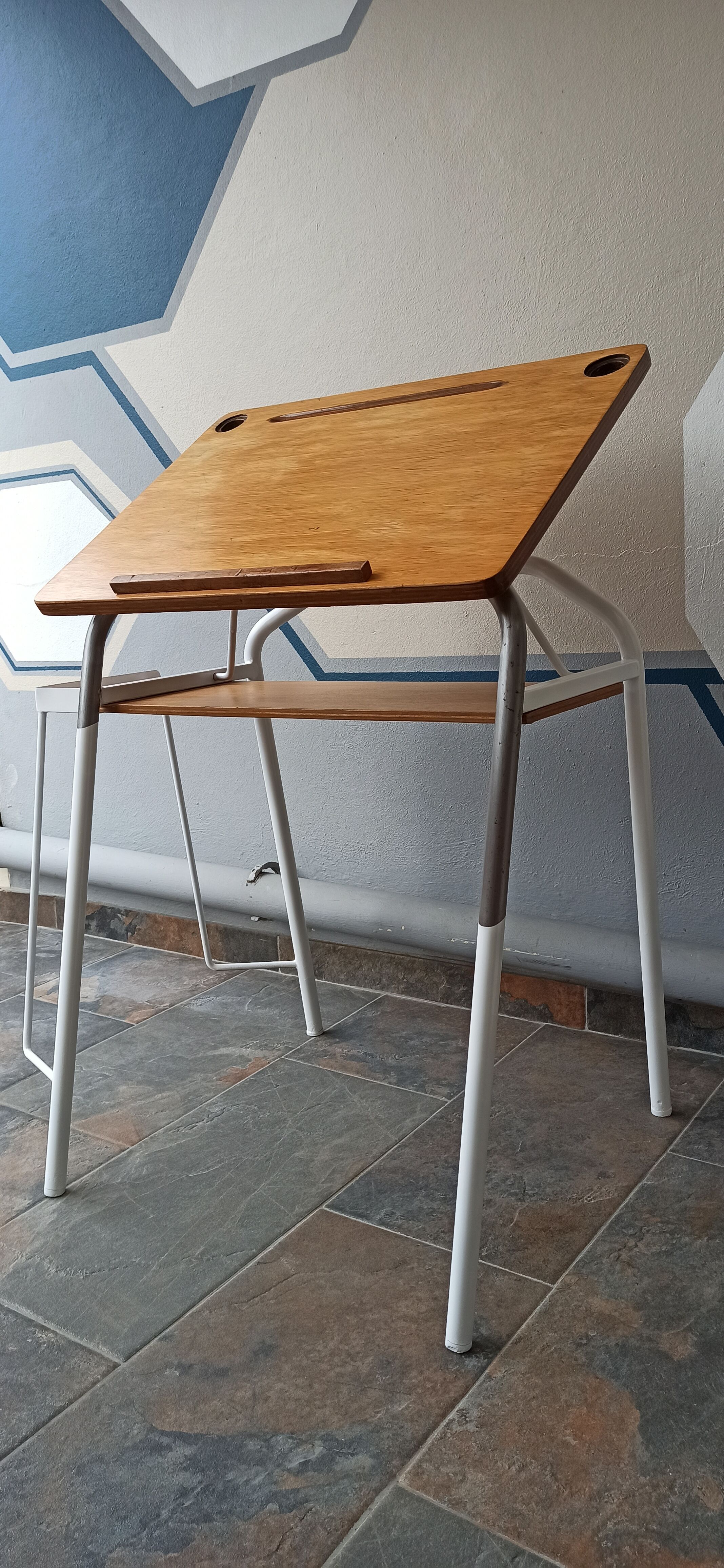 School desk / vintage drawing table