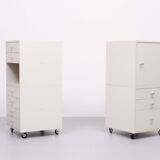 Pair of Q BUS cabinets by Cees Braakman for Pastoe, 1960s