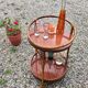 Desserte/bar , bambou et formica, années 60