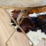 Pedestal table / small folding round table