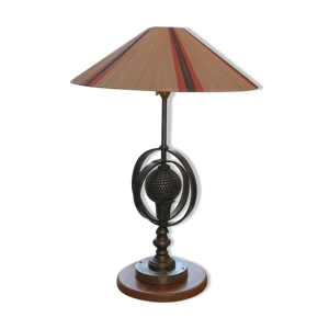 lampe en fer forgé a