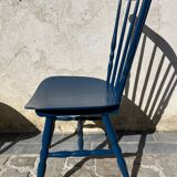 Chaise Baumann bleu