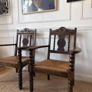 Paire de fauteuils dans le goût de Charles Dudouyt 1940
