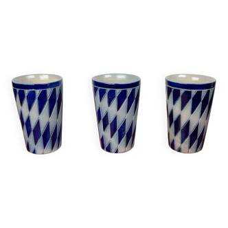 Set of 3 Vintage German Ceramic Mugs by Merkelbach Keramik, 1970s