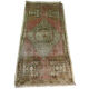 VINTAGE TURKISH PASTEL MINI RUG , 101 x 51 cm