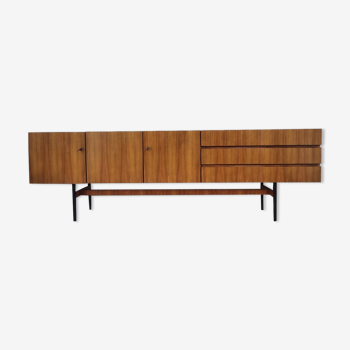 Scandinavian rowning Musterring walnut 60s