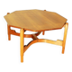 Teak coffee table, Italian design