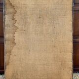 Painted mirror 112x89 cm