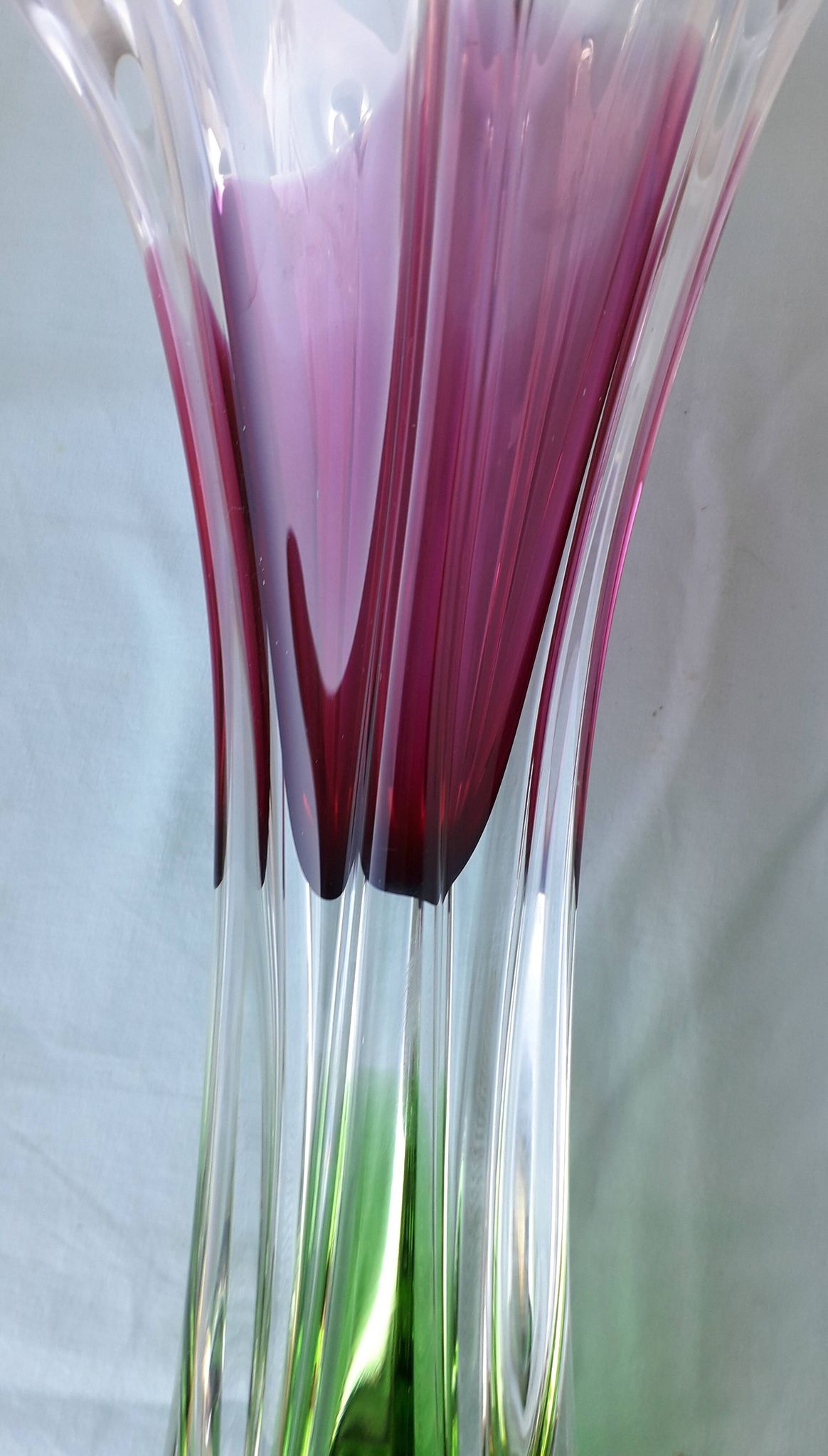 Crystal vase Joseph Hospodka