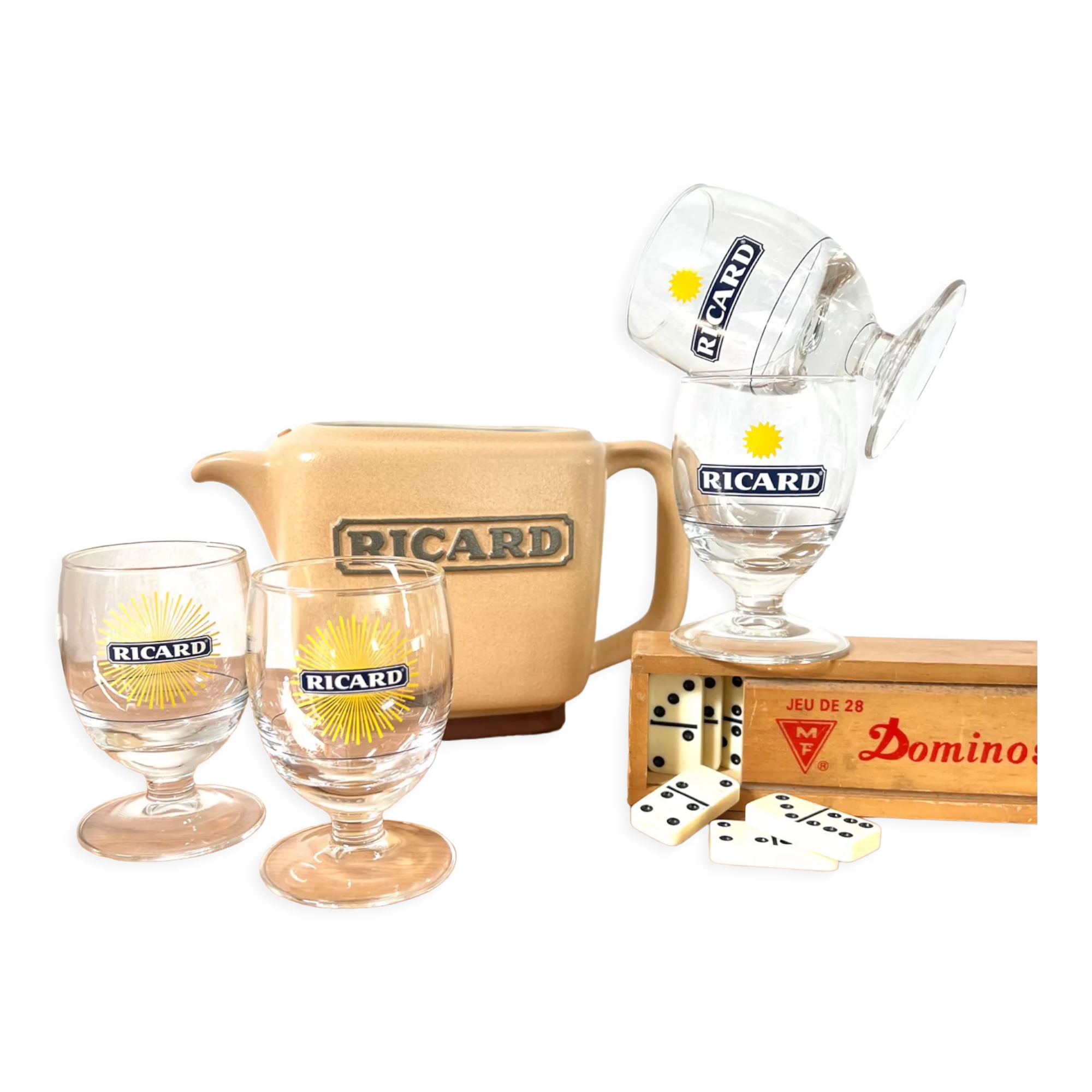 Vintage Ricard service