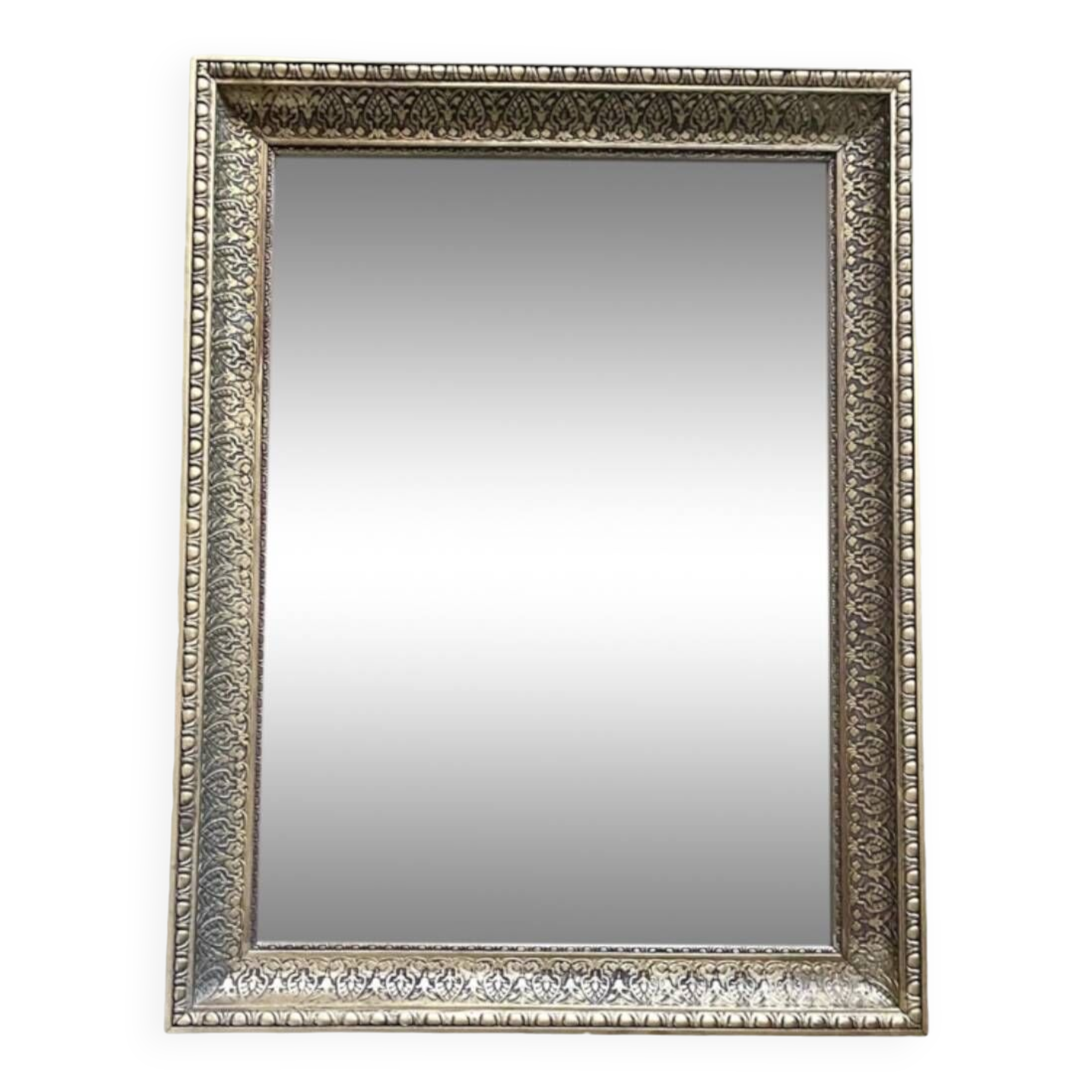 Large gilded wood mirror