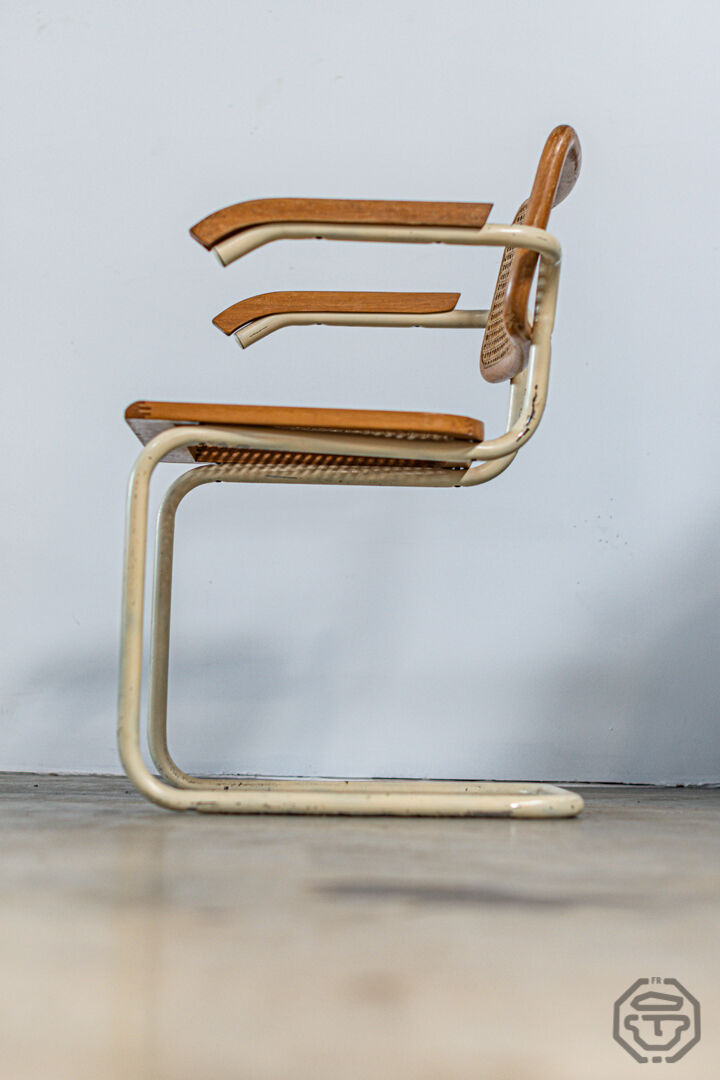 Lot of 3 chairs Marcel Breuer B64