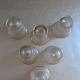 Lot of 6 vintage granite lenses, 50s
