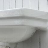 White ceramic washbasin, 1950