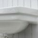 Lavabo en céramique blanche, 1950