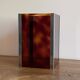 Corbeille plexiglas Michel Dumas. 1970. Space age.