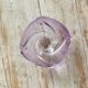 Purple glass ashtray