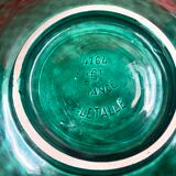 Vintage ceramic dish by Béatrice Letalle - Circa 1940 - Saint Clément