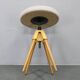 Mid-century swivel piano stool, Czechoslovakia, 1970s