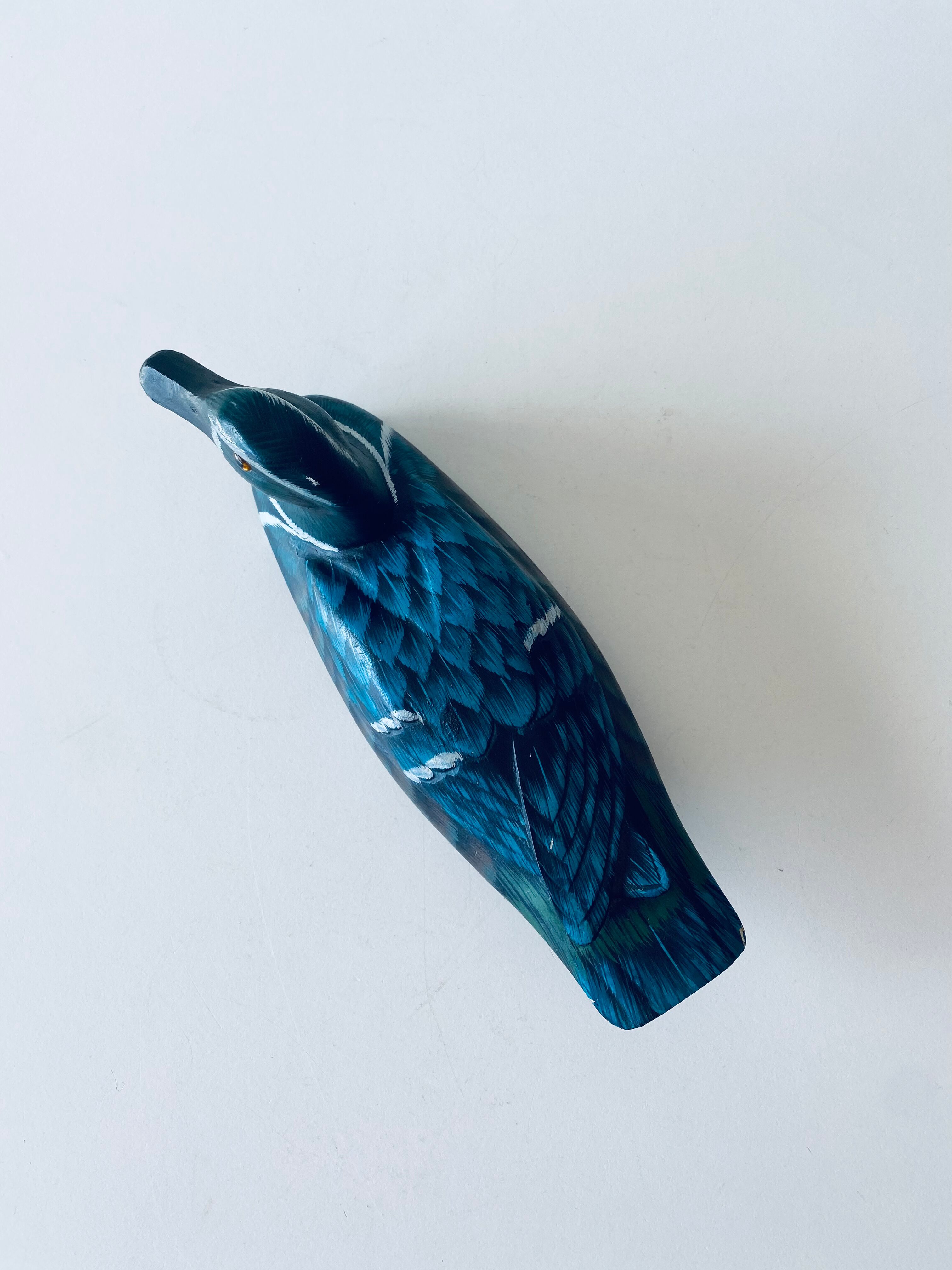 Decorative wooden duck