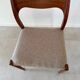 Paire de chaises Niels Otto Moller 71 scandinave