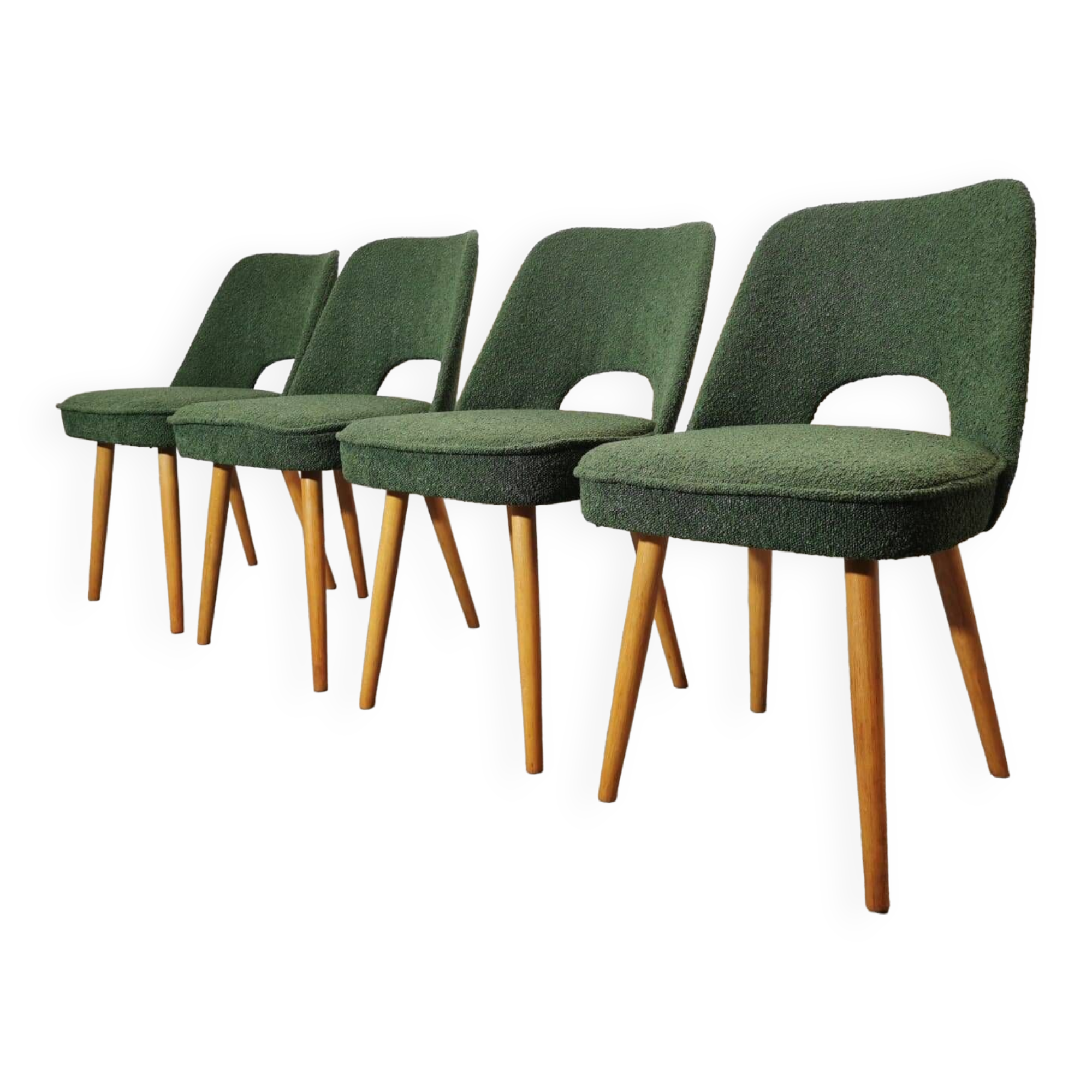 Dining Chairs by Oswald Haerdtl for Ton, 1950s, Set of 4