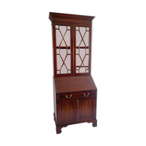vitrine anglaise en acajou