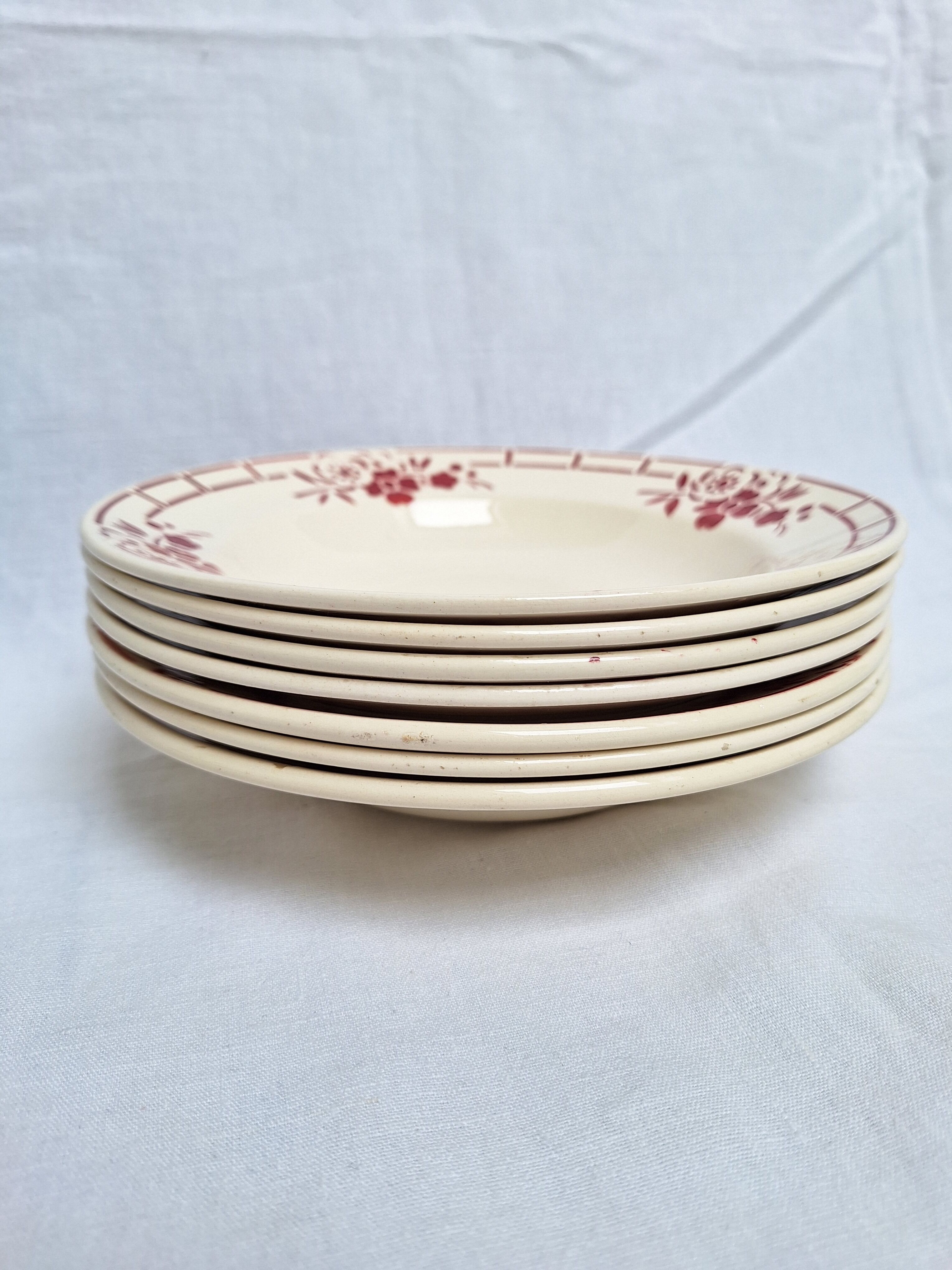 Vintage badonviller plates