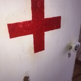 Wooden medicine cabinet