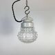 Vintage White Porcelain Pendant Light, 1970s
