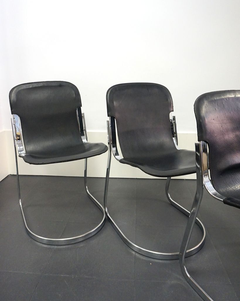 Chaises italiennes C2 Willy Rizzo (3)