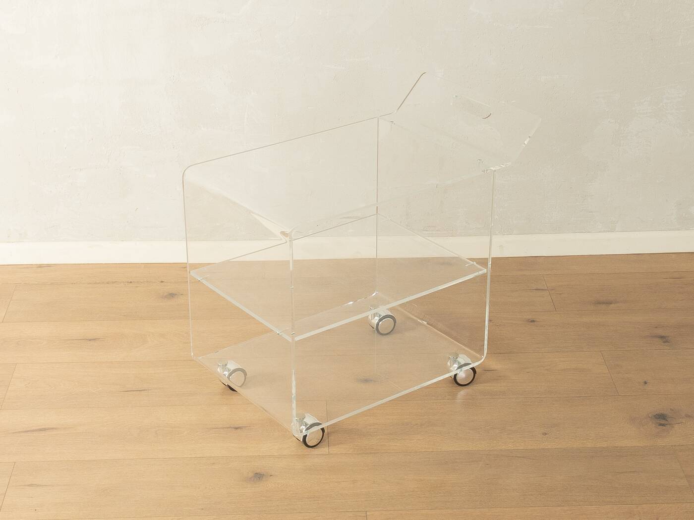 Table d'appoint de l'ère spatiale des années 1970